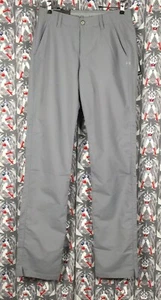 Neu mit Etikett Under Armour Herren grau Golfhose gerade Passform Stretchstoff Größe 30/36 - Bild 1 von 7