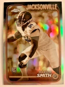 #267 Maason Smith RC - Jacksonville - 2024 Topps Chrome Rookie SEPIA REFRACTOR - Picture 1 of 3