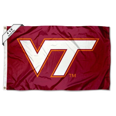 Virginia Tech 4x6 Flag Cover