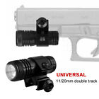 Tactique pistolet DEL fusil lampe de poche pistolet rail monture lampe de chasse 600LM