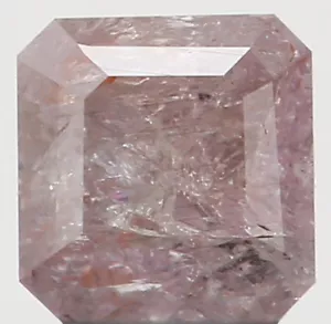 0.18 Ct Natural Loose Radiant Diamond 2.90 MM Pink Color Radiant Diamond L6160 - Picture 1 of 10