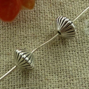 Free Ship 240 pcs tibetan silver nice spacer beads 7.5x5mm L-2879 - Picture 1 of 4