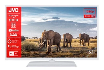 JVC LT-32VF5155W 32 Zoll Fernseher Smart TV Full HD LED TV Triple-Tuner 2. Wahl - Bild 1 von 4