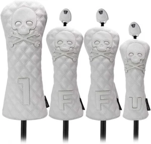 Cubierta de cabeza de madera de calavera premium para golf driver/madera de calle/cubierta híbrida selecciona 1FFU - Imagen 1 de 9