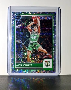 Tarjeta Jaden Springer 2023-24 Panini Premium NBA Hoops #261 Disco Prizm Celtics - Imagen 1 de 2
