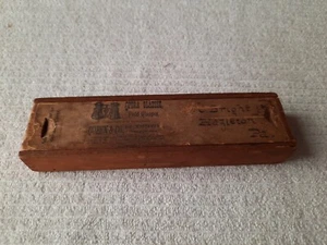 19th century wooden box dovetail with sliding lid for OPERA GLASSES Queen & CO. - Picture 1 of 12