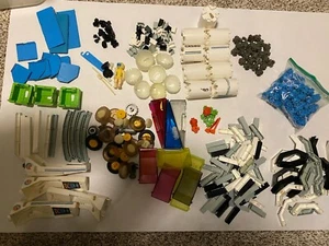 CONSTRUX ACTION BUILDING SYSTEM FISHER PRICE LOT 4lbs Vintage Military Space - Picture 1 of 4