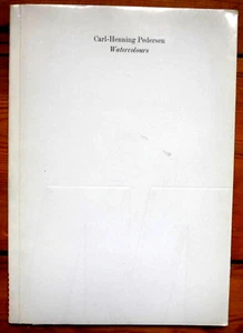 CARL-HENNING PEDERSEN. watercolours. catalogue. Galerie Mark, Zürich.1978 - Imagen 1 de 8