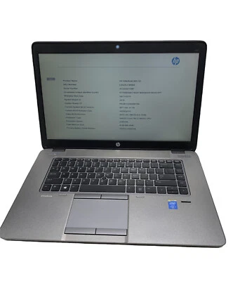 HP EliteBook 850 G2 15.6" Intel Core i7 5600U 2.6GHz 8GB RAM sin disco duro  Foto 1 de 4