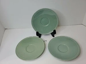 3 Royal Stafford feines Steingut PORTSMOUTH grün blaugrün Gadroon Edge 6 Zoll Platten - Bild 1 von 2