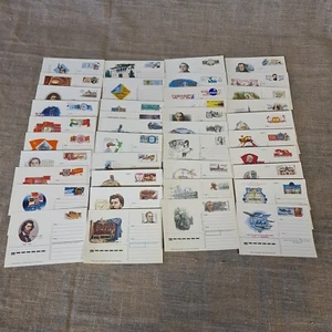 Soviet Personalities Soviet Vintage postcards set 40 pcs postage . Open letter.  - Picture 1 of 10