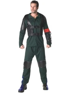 Disfraz Terminator Salvation "John Connor" 2 piezas Dk Gr Pantalones y Top Disfraz - Imagen 1 de 1