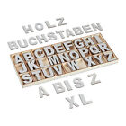 Holzbuchstaben Set Alphabet-Buchstaben Grobuchstaben Holz 208x Dekobuchstaben