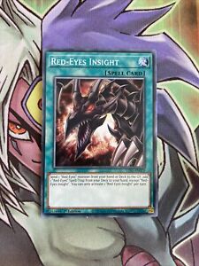 LDS1-EN019 Red-Eyes Insight Common 1st Edition NM Yugioh Card