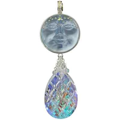 KIRKS FOLLY VENUS SEAVIEW MOON 35MM DIAMANTE CRISTAL POTENCIADOR MAGNÉTICO EN ST Foto 1 de 2