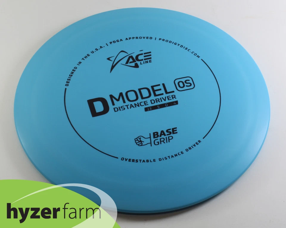 Prodigy ACE LINE GLOW BASEGRIP D MODEL OS *pick weight & color* Hyzer Farm disc - Image 1 of 1