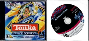 Tonka Space Station and Starflyers Alien Space Chase Pc New XP Early Learning - Picture 1 of 2