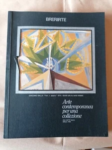 1986 CATALOGO ASTA BRERARTE n70 ARTE CONTEMPORANEA PER UNA COLLEZIONE c. STIME - Foto 1 di 2