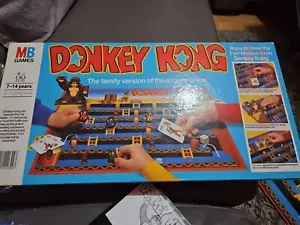 MB Games Donkey Kong Board Game 1983 (Missing 2 Pieces) - Picture 1 of 9