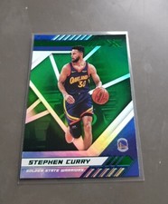 STEPHEN CURRY NBA CARD PANINI CHRONICLES XR GREEN 2020-21 HOLO # 282 WARRIORS