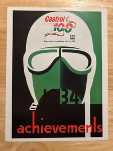 Vintage 1999 Castrol Oil 100 Anniversary Automotive Original Advert Advertising - Picture 1 of 1