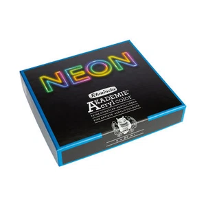 (105,80€/1l) Schmincke AKADEMIE Acryl color Neonfarben Kartonset 5 x 60ml 76 778 - Bild 1 von 2