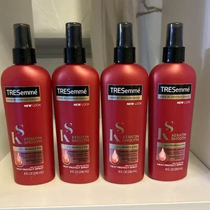 Tresemme Keratin Smooth Heat Protect Spray 8 oz - 4 pk Flat Iron Frizz control - Picture 1 of 1