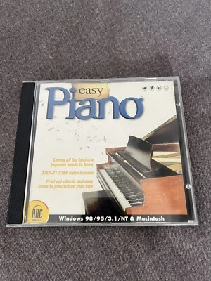 Arc Media Easy Piano Windows NT 3.1 95 98 Macintosh CD-ROM - Image 1 of 2