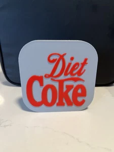 Diet Coke 3D Printed Sign - Picture 1 of 4