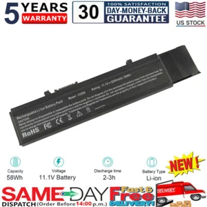 6 Cell Battery for Dell Vostro 3700 3400 3500 Series CYDWV Y5XF9 4JK6R 7FJ92 - Picture 1 of 15