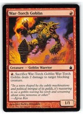 War-Torch Goblin *PLAYSET* Magic MtG x4 Ravnica SP