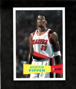 Scottie Pippen 1999-00 Topps Gallery Heritage #TGH9 Trail Blazers Bulls NEUWERTIG - Bild 1 von 2