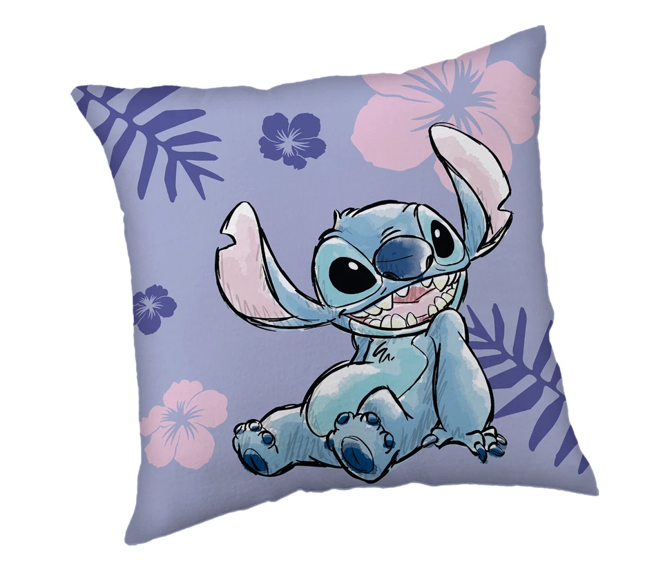 Cojín Disney Lilo & Stitch 40 x 40 cm Almohada Suave Púrpura Foto 1 de 1