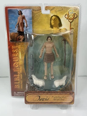 Discover Bible Quest David Action Figure With Sling Pack Staff And Sheep - Image 1 of 4