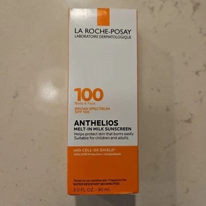 La Roche Posay Anthelios einschmelzende Milch LSF 100 Sonnencreme 3 Unzen 03/2027 - Bild 1 von 5