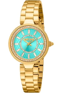 Just Cavalli Watch - JC1L308M0055 for Female Turquoise in Stainless Steel - Picture 1 of 3
