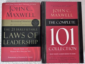 John C. Maxwell, Laws of Leadership; The Complete 101 Collection - Foto 1 di 24