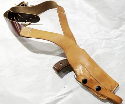 DH-055 Vintage NOS S&W 23 63 Shoulder Holster S&W "J" Frame 3" High Standard - Image 1 of 4