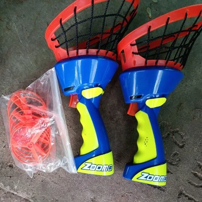 Lanzador de discos Zoom-O con red de captura Fly it-Catch it-Pass it Foto 1 de 2