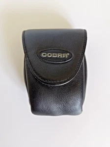 Mini-Kamera-Tasche von Cobra, schwarz, Echtleder - Bild 1 von 4