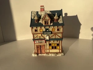 Old World Village The Swiss Village 1990 Lighted Swiss Inn, No Box,Cord Or Light - Picture 1 of 5