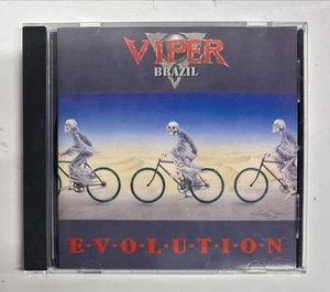 Viper (Brazil) - "Evolution" CD - RARE 1992 Massacre Records version - Picture 1 of 3