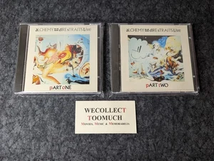 Dire Straits Alchemy 1983 CD 1984 Warner TARGET 2 Disc Set 11 Tracks - Picture 1 of 5