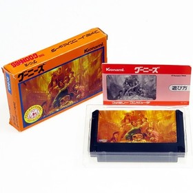 GOONIES Famicom Nintendo FC Japan Import Konami Movie Action NTSC-J Complete