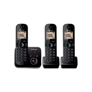 Panasonic KX-TG6803 Potrójne telefony Cyfrowy bezprzewodowy system sekretarki - Zdjęcie 1 z 7