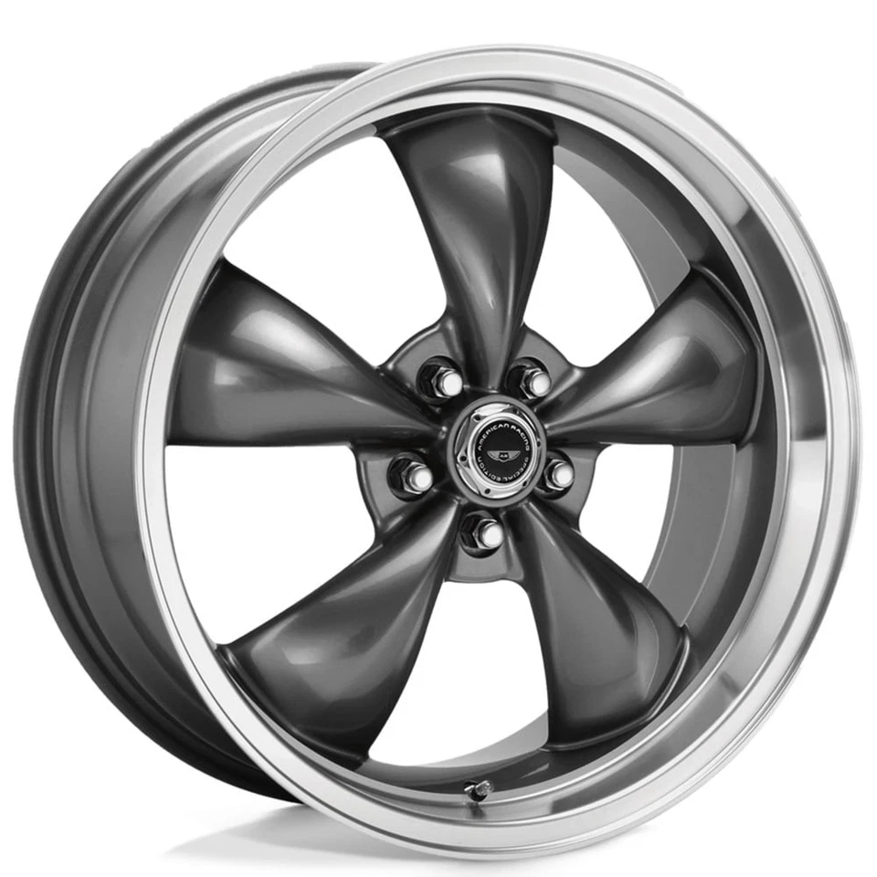 16x7 American Racing Wheels AR105 Torq Thrust M Anthracite W/ Rims (4pcs) - Изображение 1 из 4