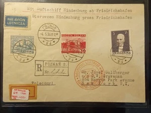 ZEPPELIN 1936 Poznań - Nowy York - Picture 1 of 2