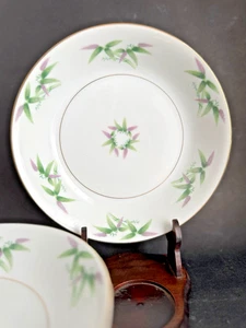 Ciotole Insalata Zuppa Harmony House Fine China Giappone Mandarino Bordo Oro Vintage 7,5" - Foto 1 di 16