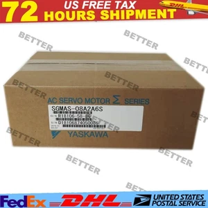 1PC YASKAWA SGMAS-08A2A6S Servo Motor SGMAS08A2A6S New In Box - Picture 1 of 3