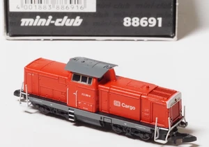 Marklin 88691 Z-Scale DB class 212 Diesel Locomotive current "traffic red" CARGO - Picture 1 of 3